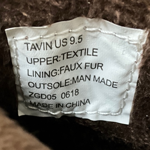 NWOB ROCK & CANDY Tavin Ankle Boots Brown Size 9.5 - Picture 11 of 12